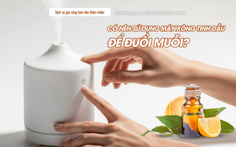 Có nên sử dụng máy xông tinh dầu để đuổi muỗi?