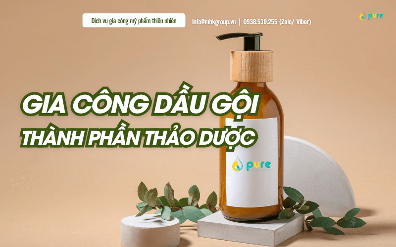 Gia Công Dầu Gội Không Hóa Chất Độc Hại – Lựa Chọn An Toàn Cho Khách Hàng