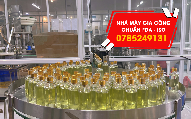 Nhà máy sản xuất gia công dầu tràm đạt chuẩn theo yêu cầu