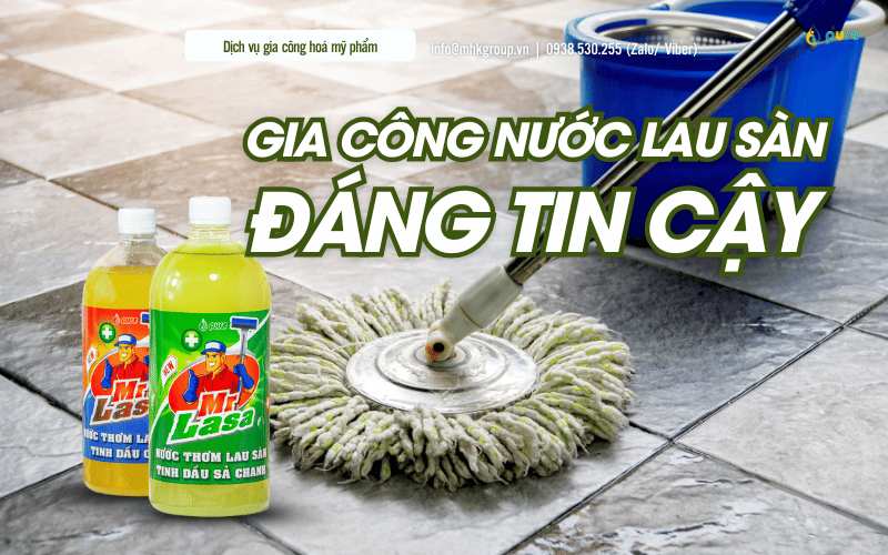 PURE: Đối Tác Gia Công Nước Lau Sàn Uy Tín, Chất Lượng Hàng Đầu