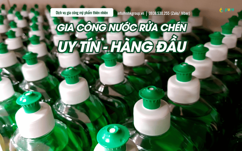 PURE – Đối Tác Gia Công Nước Rửa Chén Hàng Đầu Hiện Nay