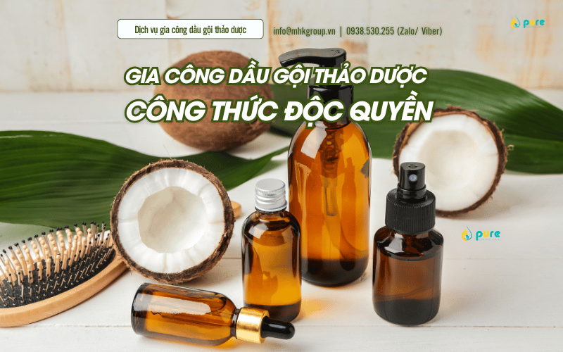 Tạo Ra Dòng Sản Phẩm Dầu Gội Độc Quyền Với Dịch Vụ Gia Công Chất Lượng