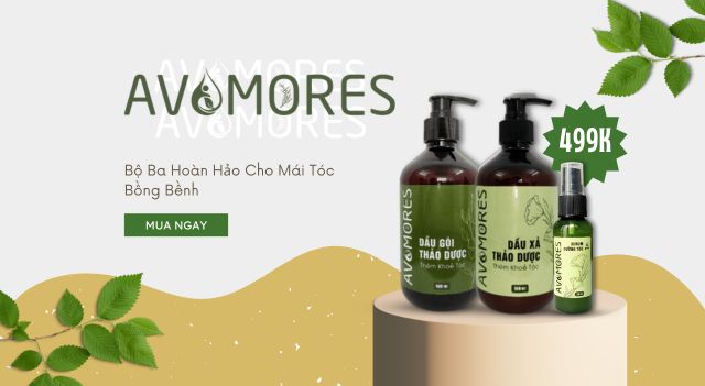 AVAMORES – Bộ Ba Hoàn Hảo Cho Mái Tóc Bồng Bềnh