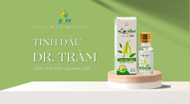 Tinh Dầu Dr.Tràm – Giải Pháp Tự Nhiên Cho Cơ Thể Khỏe Mạnh