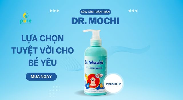 Sữa Tắm Toàn Thân Dr. Mochi - Sự Lựa Chọn Tuyệt Vời Cho Bé Yêu