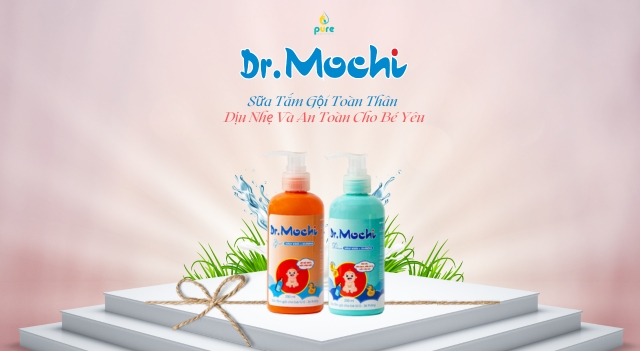 Dr. Mochi – Sữa Tắm Gội Toàn Thân Dịu Nhẹ Và An Toàn Cho Bé Yêu