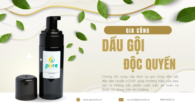 Gia Công Dầu Gội Đầu Độc Quyền