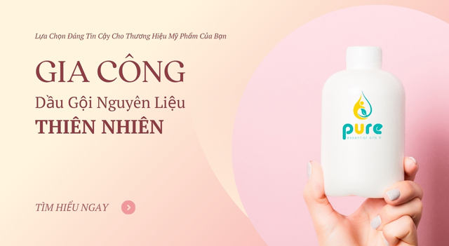 Gia Công Dầu Gội Nguyên Liệu Thiên Nhiên