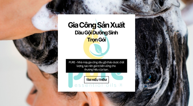 Gia công sản xuất dầu gội dưỡng sinh trọn gói