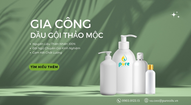 Nhà Máy Gia Công Dầu Gội Thảo Mộc Uy Tín