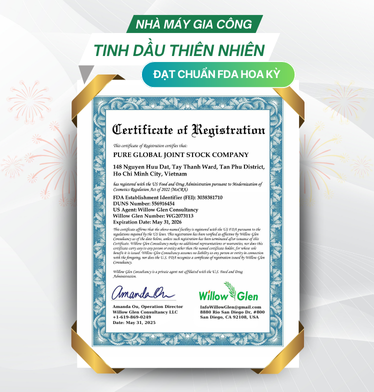 CÔNG TY CỔ PHẦN PURE GLOBAL