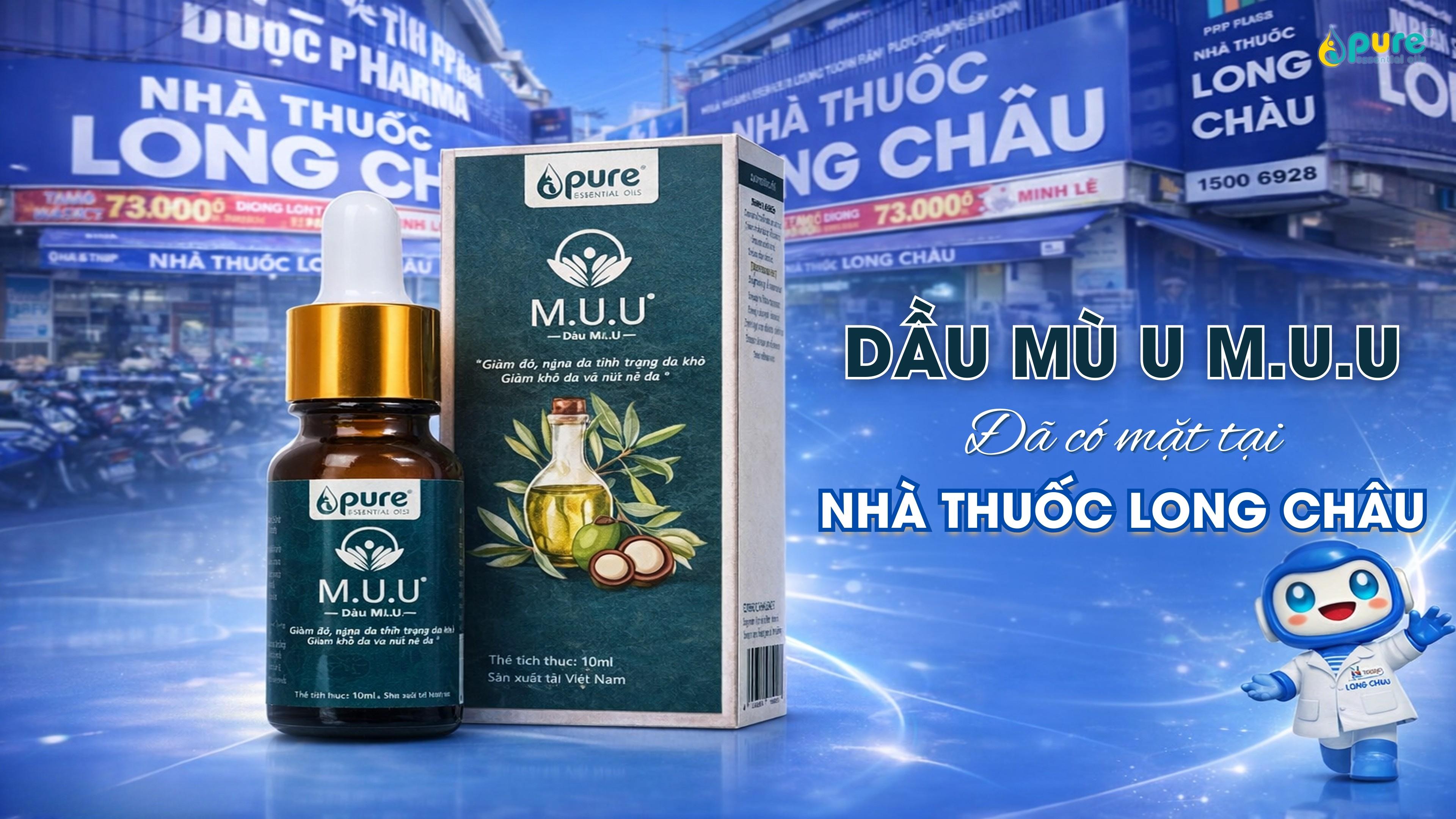 Các sản phẩm Pure lên kệ Hệ thống nhà thuốc Long Châu