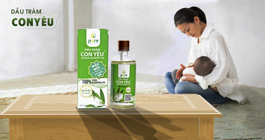 Cách dùng dầu tràm cho trẻ sơ sinh