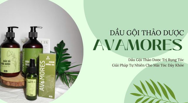 Dầu Gội Thảo Dược Trị Rụng Tóc AVAMORES