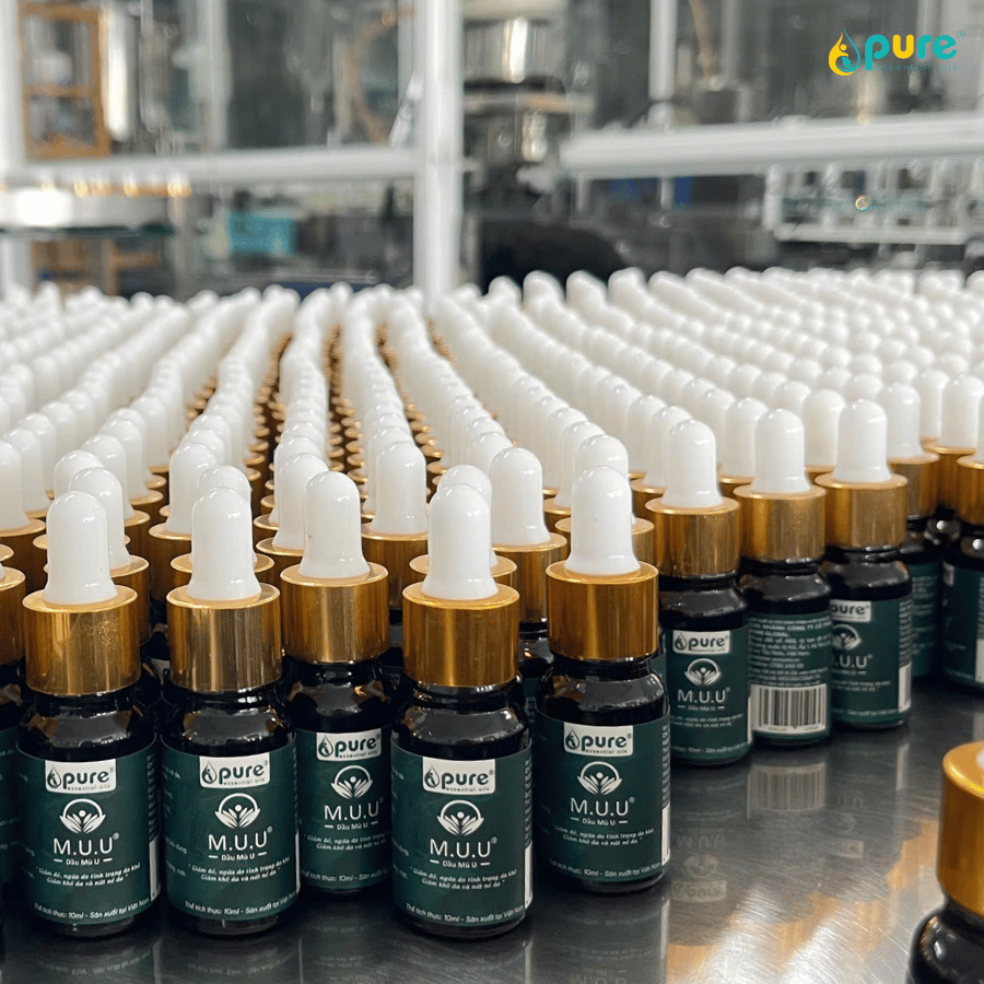 Dầu mù u M.U.U giải pháp sơ cứu vết bỏng và ngăn ngừa phồng rộp