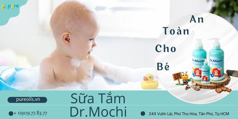 Dầu Tắm Gội Toàn Thân Dr.Mochi Premium 250ml: Sự Lựa Chọn Hoàn Hảo Cho Sức Khỏe Của Bé