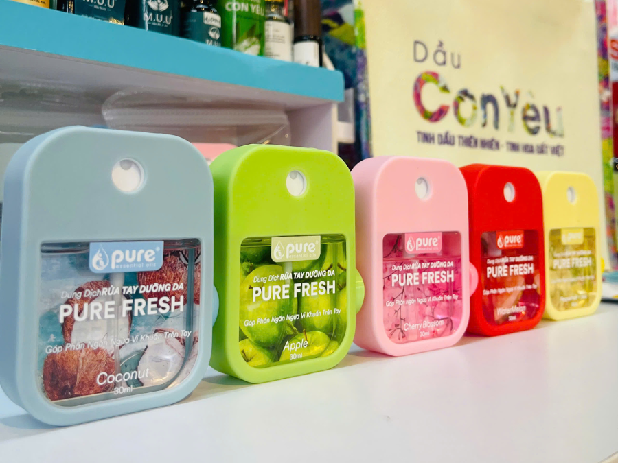 Dung Dịch Rửa Tay Dưỡng Da PURE FRESH Kháng khuẩn