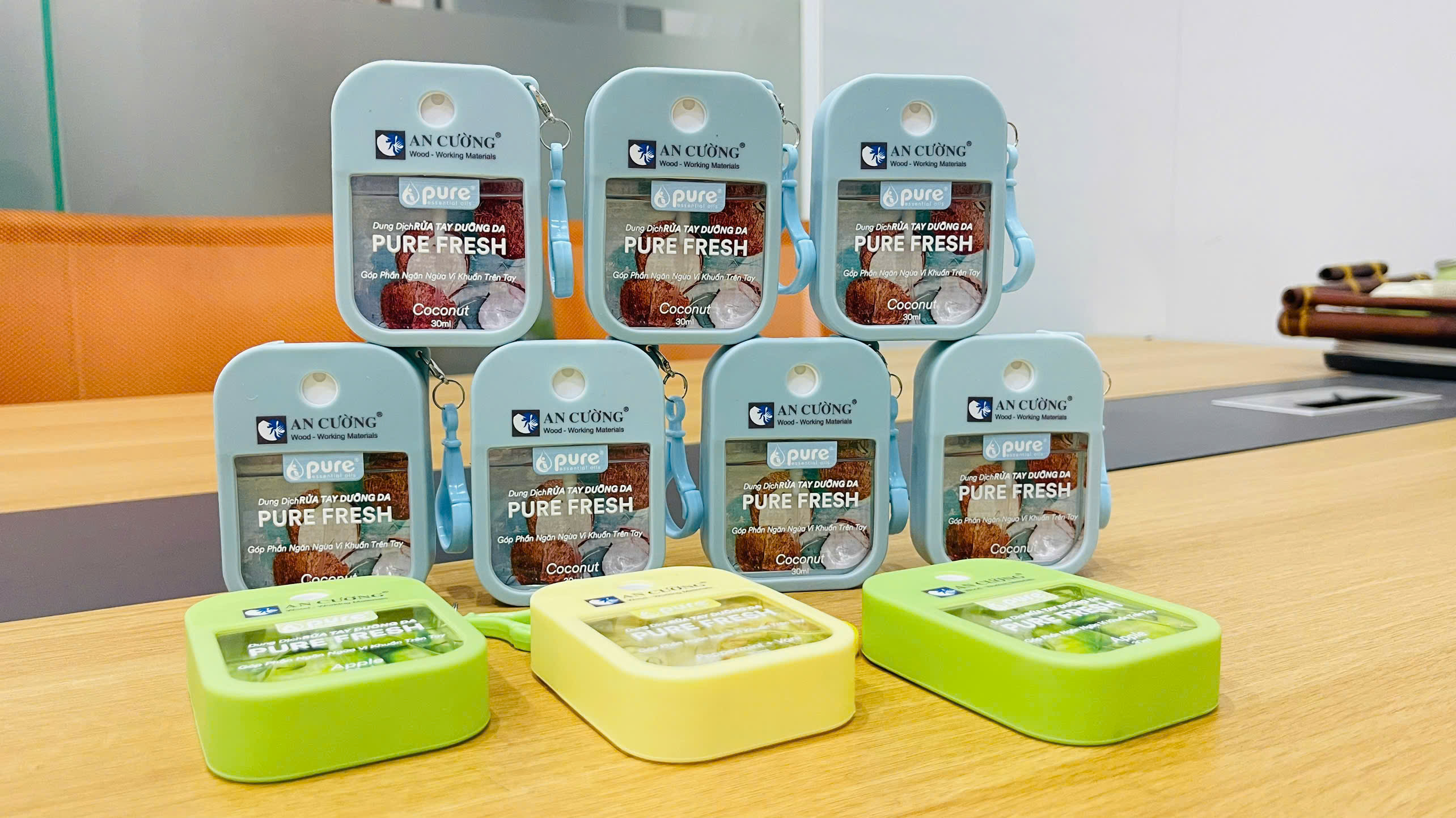 Dung dịch rửa tay Pure Fresh diệt sạch 99 phần trăm vi khuẩn gây bệnh tay chân miệng