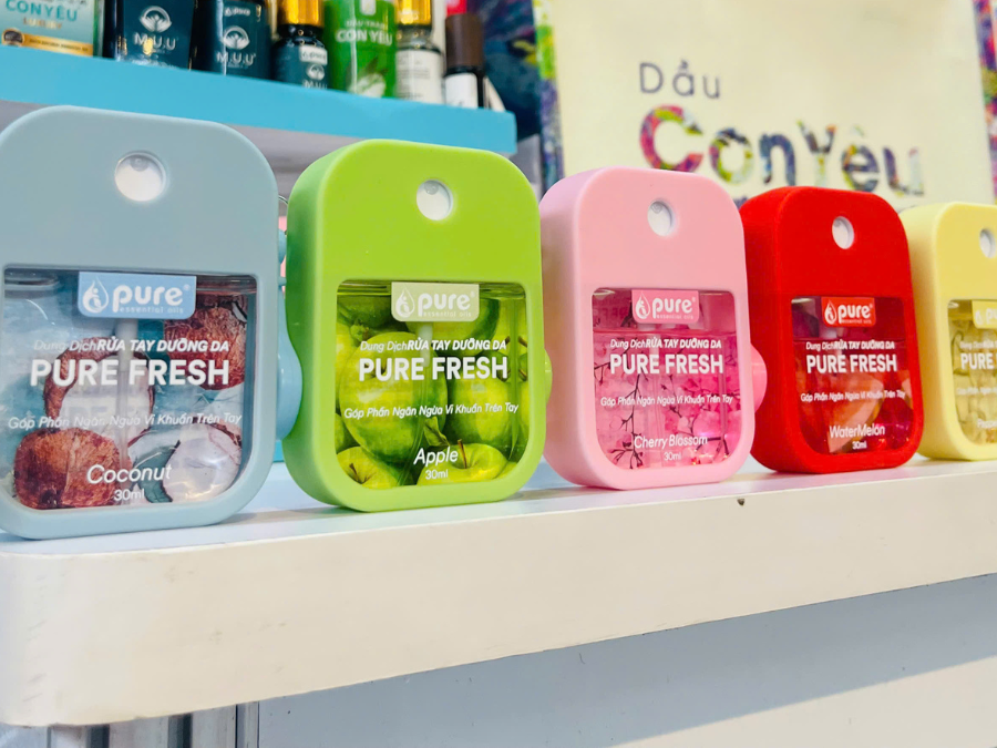 Dung Dịch Rửa Tay PURE FRESH giúp ngăn ngừa vi khuẩn