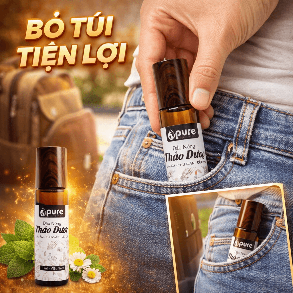 Loại dầu nóng thảo dược được nhiều người chọn lựa khi đi du lịch