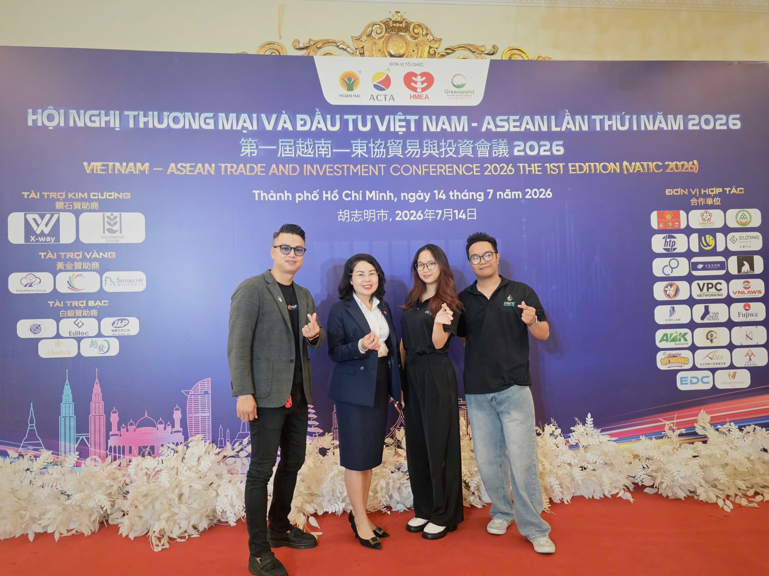 Pure Global Mở Rộng Cơ Hội Hợp Tác Quốc Tế Tại Hội Nghị VATIC 2026