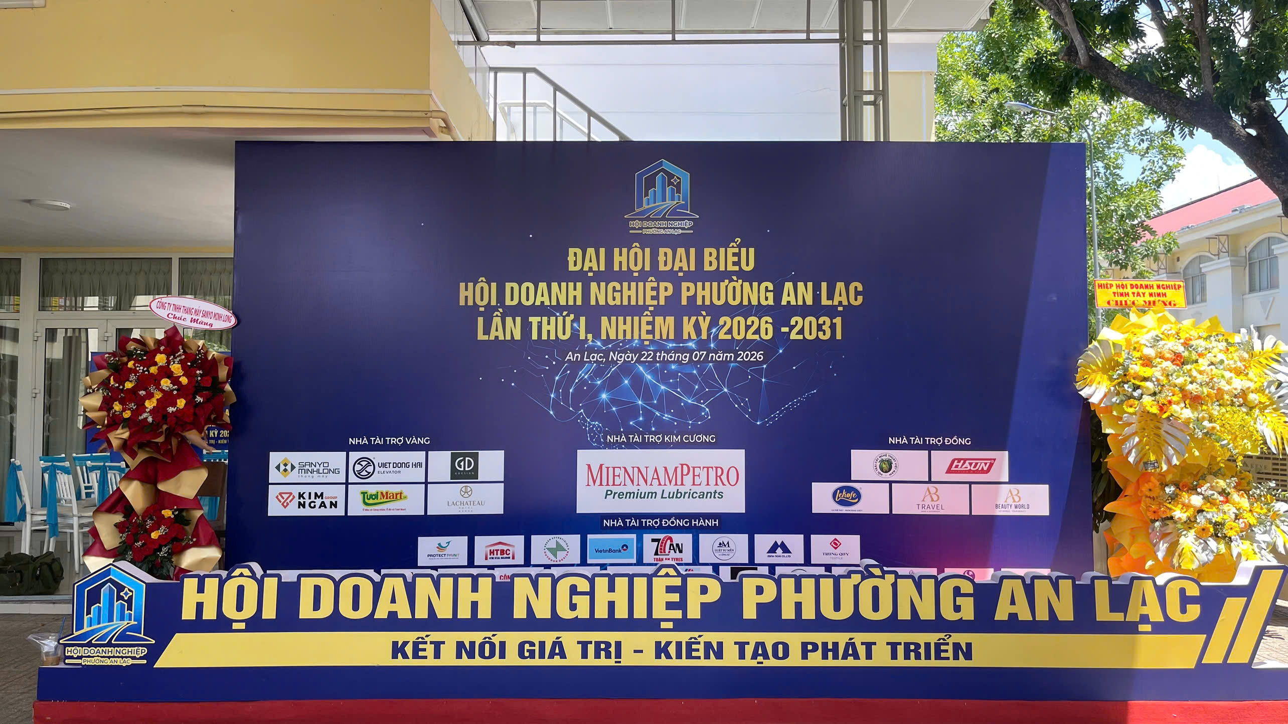 Pure Global tham gia trưng bày sản phẩm tại Đại hội Hội Doanh nghiệp Phường An Lạc