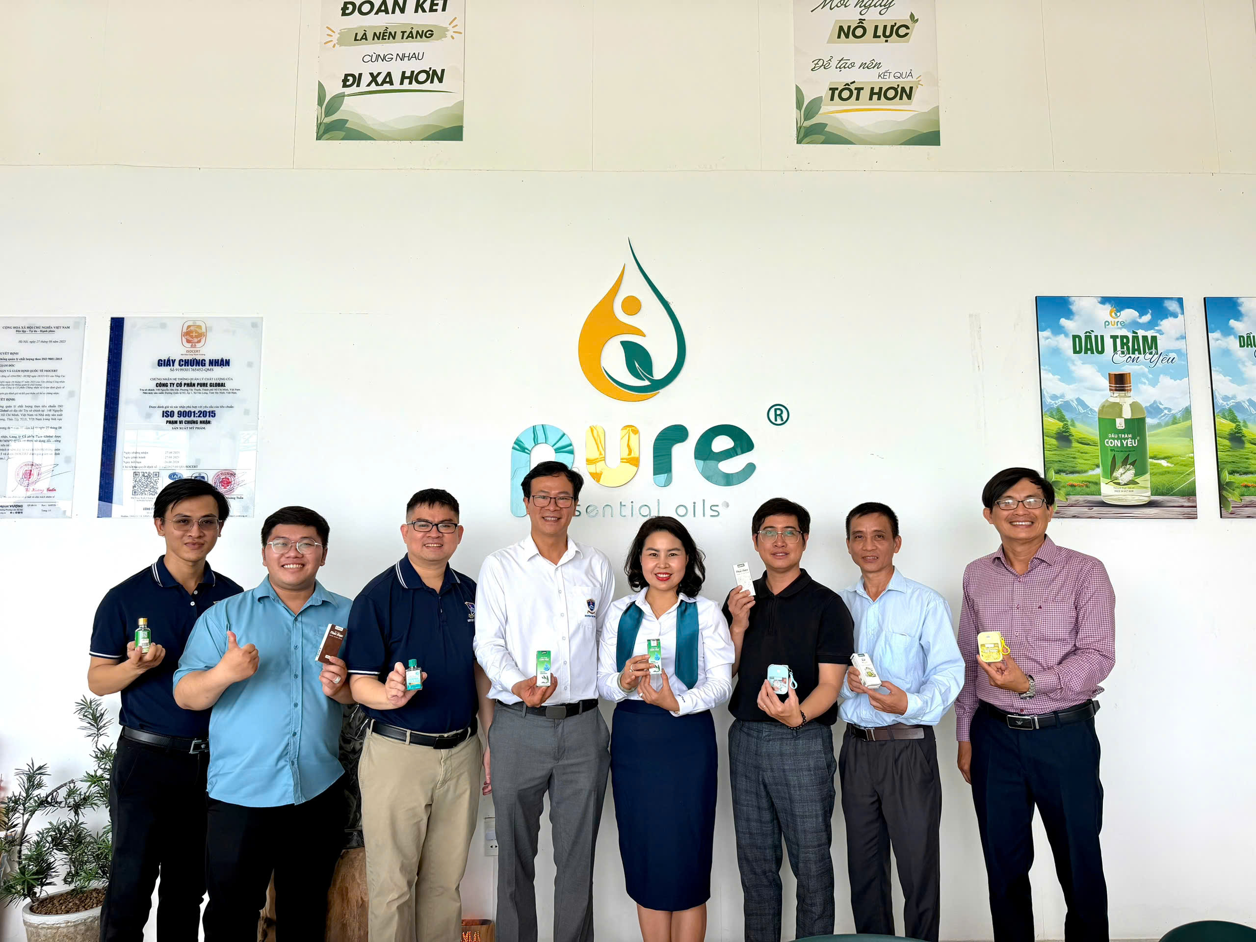 Pure Global thúc đẩy ứng dụng khoa học công nghệ vào sản xuất
