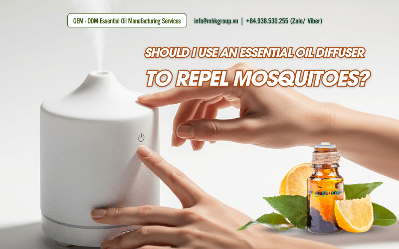 Should I Use an Essential Oil Diffuser to Repel Mosquitoes?