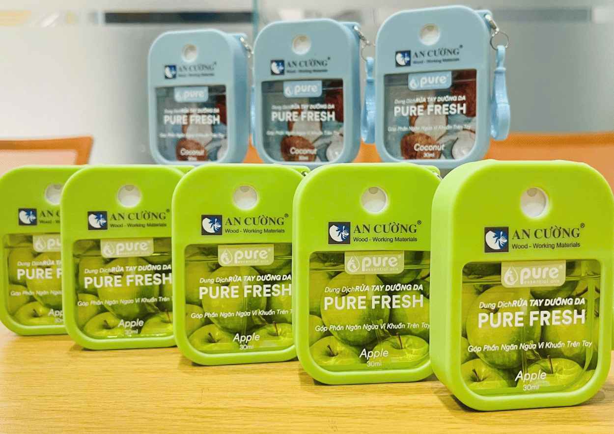 Sự khác biệt giữa nước rửa tay thông thường và dung dịch rửa tay dưỡng da PURE FRESH