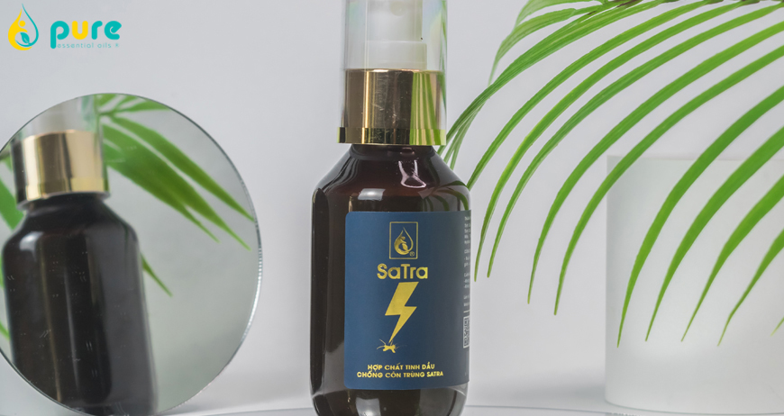 Xua đuổi muỗi và côn trùng nhờ hợp chất tinh dầu SaTra