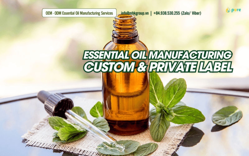 Essential Oil Manufacturing Service - Custom & Private Label