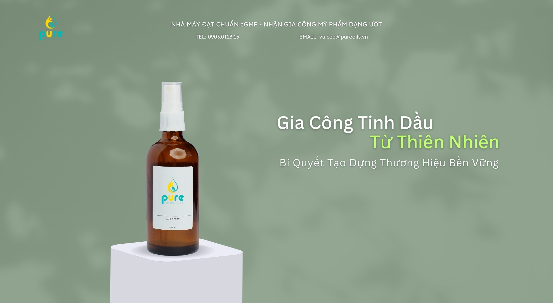 Gia Công Tinh Dầu Từ Thiên Nhiên: Bí Quyết Tạo Dựng Thương Hiệu Bền Vững