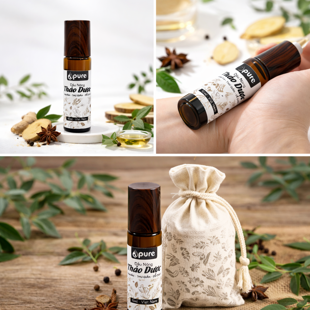 Dầu nóng thảo dược 10ml