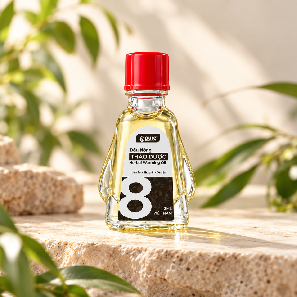 Dầu nóng Thảo dược 3ml