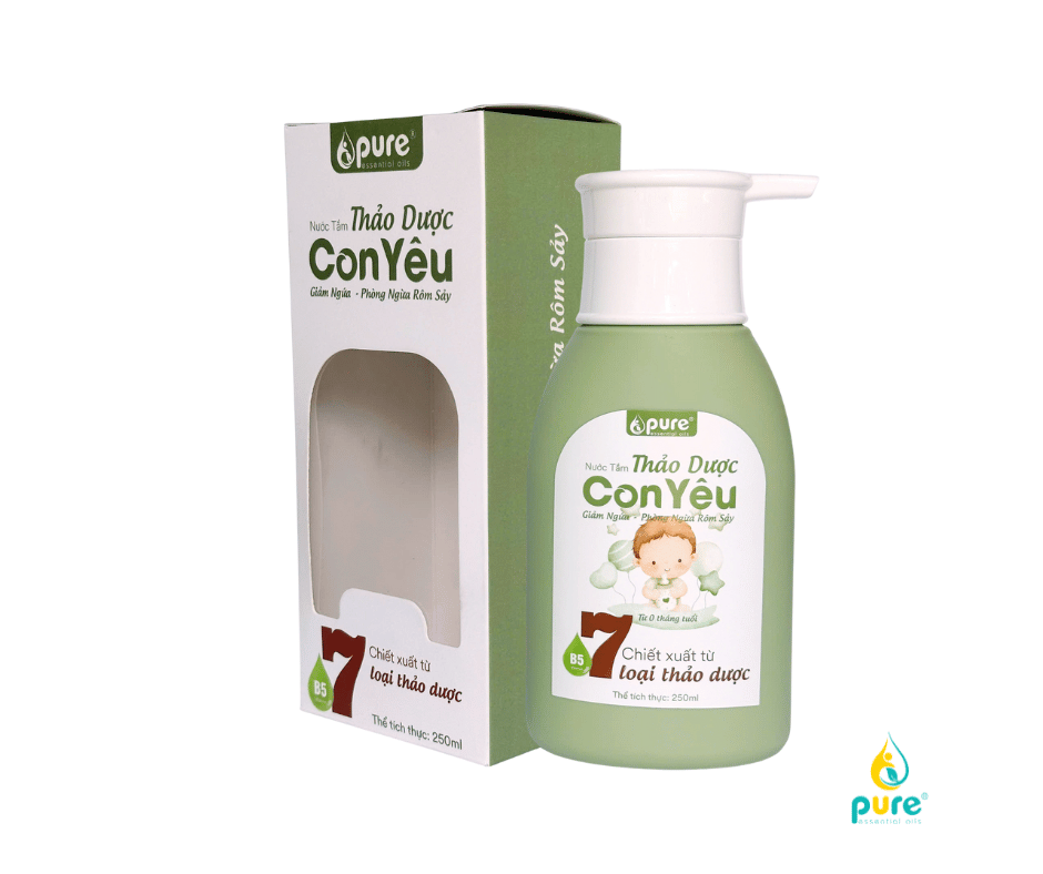 Nước tắm thảo dược Con Yêu