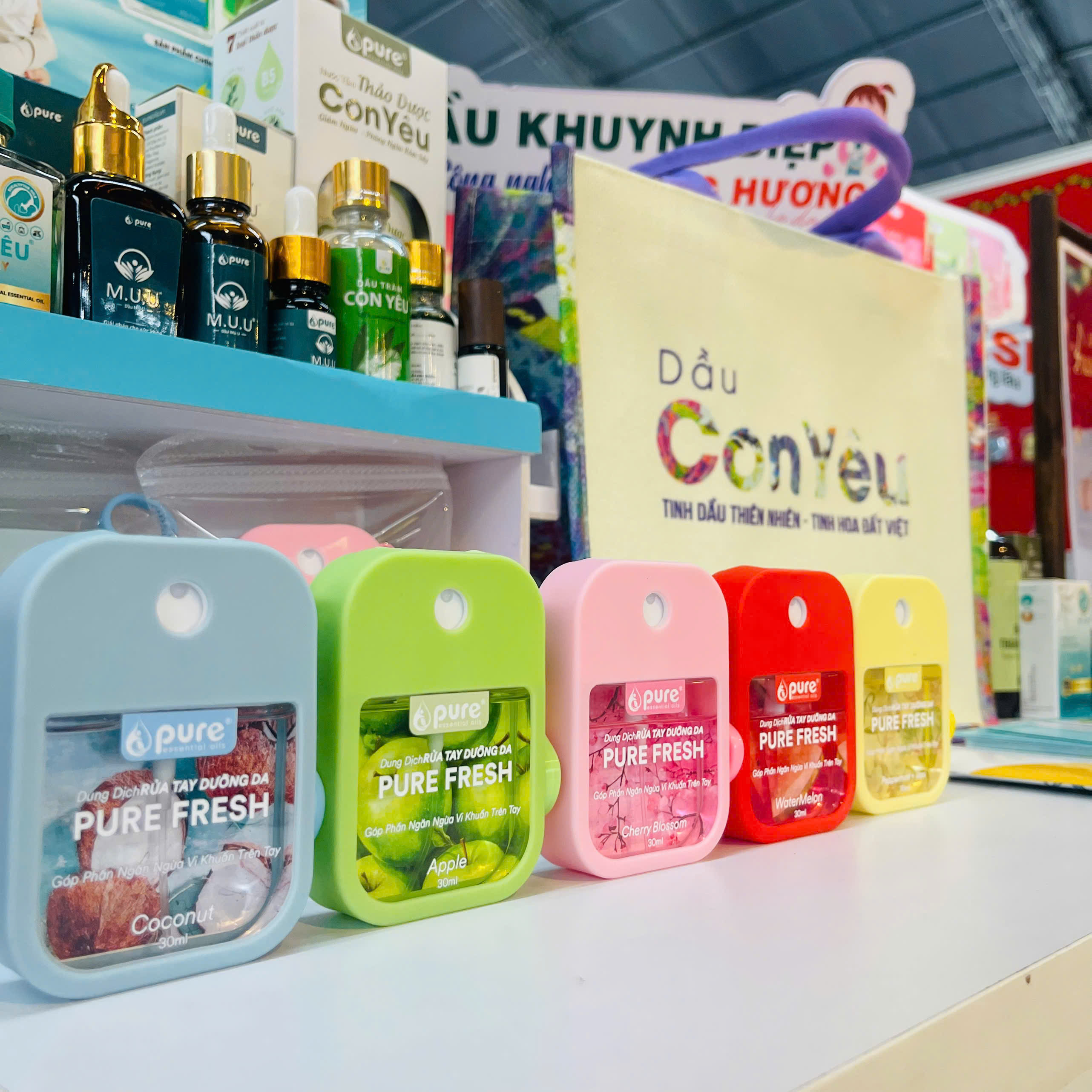 Xịt tay Pure Fresh - Peppermint