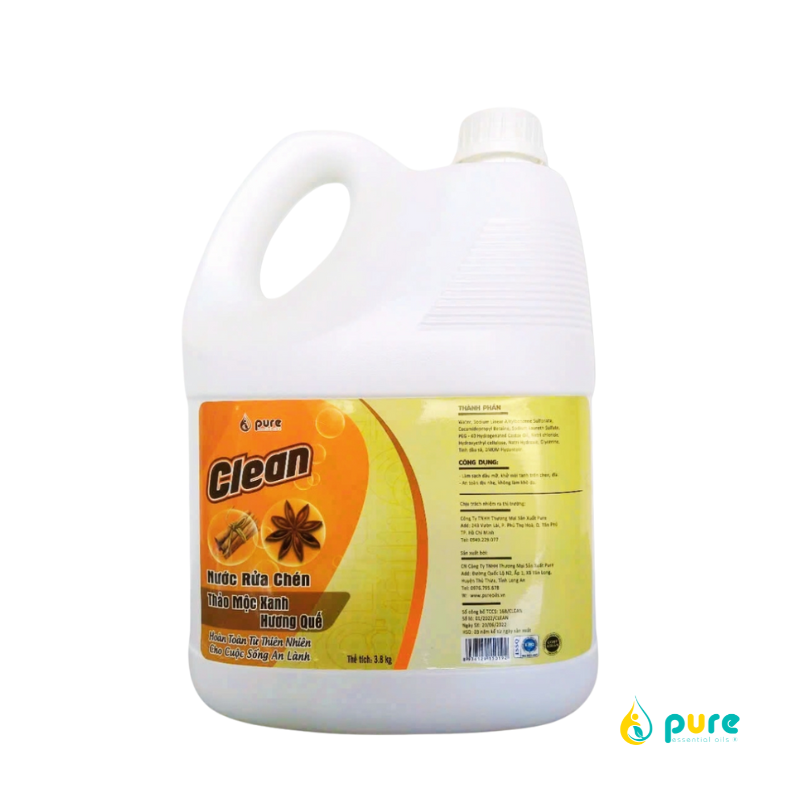 Nước Rửa Chén Thảo Mộc Quế