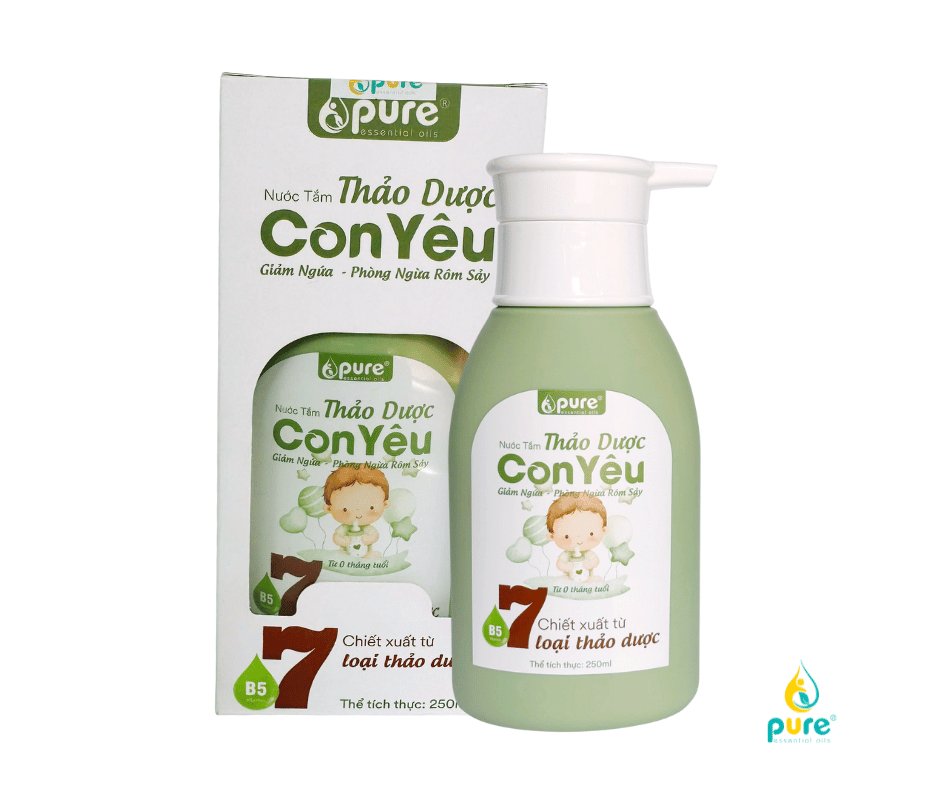 Nước tắm thảo dược Con Yêu